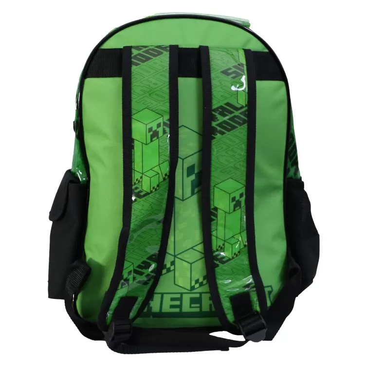 Mochila Escolar Cresko 2026 Minecraft 16" Art.MI090